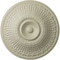 Ekena Millwork Modena Ceiling Medallion (Fits Canopies up to 5 1/4"), Hnd-Painted Clear Yellow, 23 1/2"OD x 3 1/2"P CM23MOCYF - alternate 1